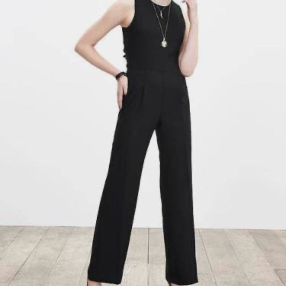 Banana Republic Cross Back Jumpsuit